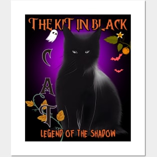 Cat the kit in black Legend of the shadow Posters and Art